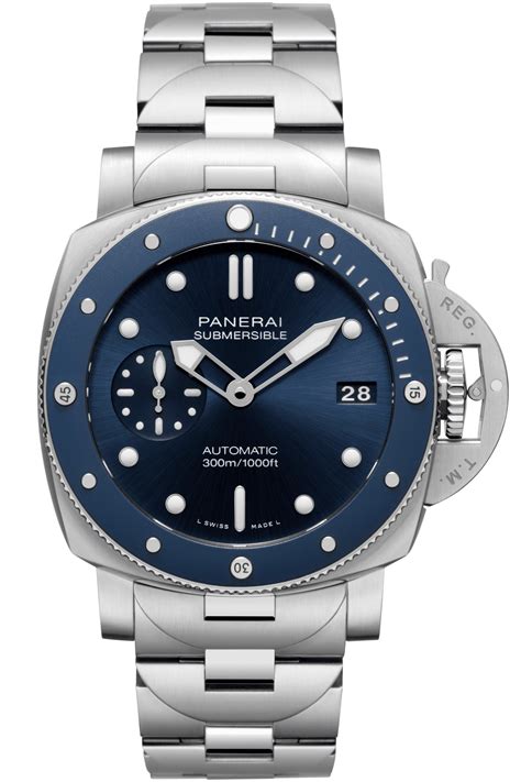 panerai submersible ceramica|panerai submersible blu notte.